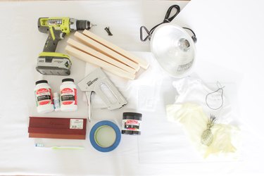 Supplies needed for screen printing