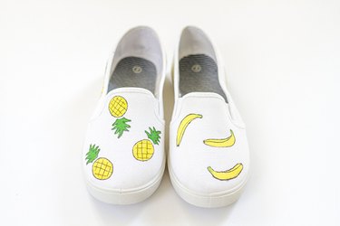 paint ink fruit shoes