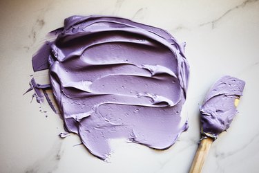This Lavender food coloring can be used for a variety of different baking and craft projects!