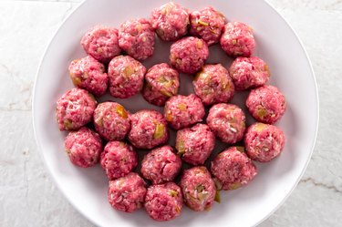 Rolled meatballs