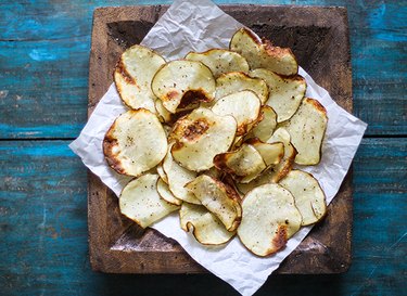 How to Make Healthy Potato Chips