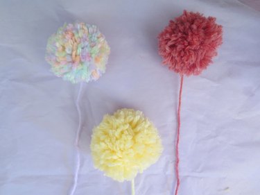 Various pompom colors