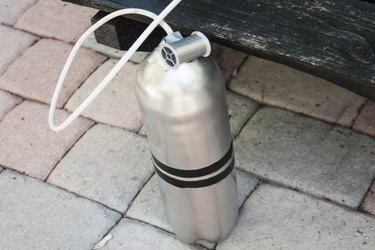 fake oxygen tank