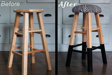 Upgrade a basic stool.