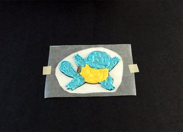 Squirtle lollipop filled in