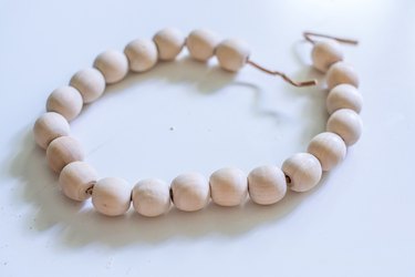 21 beads on strand