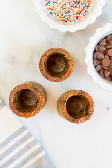 How to Make Edible Milk-and-Cookies Shot Glasses