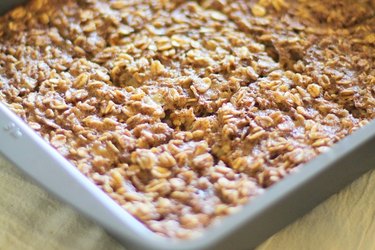 Baked oatmeal is a crowd-pleaser for brunch.