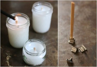 Make Wood Wicks for Candles
