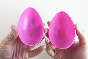 Large plastic egg