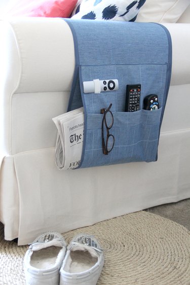 How to Make an Arm Chair Remote Holder