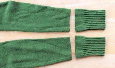 Sweater to Mittens DIY