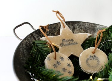 Decorate Your Christmas Tree With No-Bake Salt Dough Ornaments