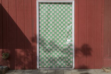 Door wrapping deals paper