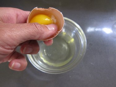 Separate the yolk out