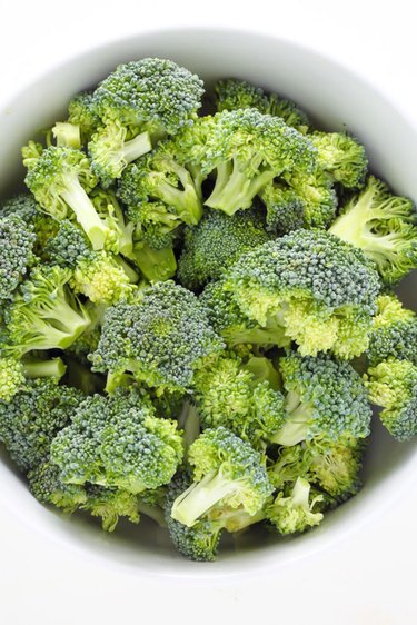 Chopped broccoli florets