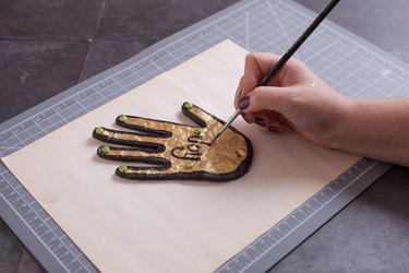How to Make Handprint Ornaments