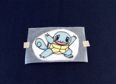 Squirtle lollipop outlined