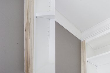 Calked molding