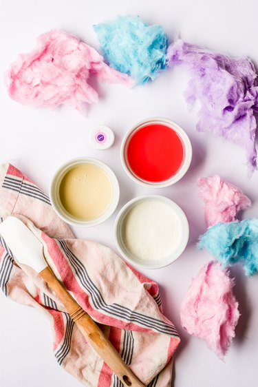 Cotton candy ice cream ingredients