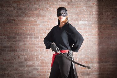 Your finished DIY Zorro costume