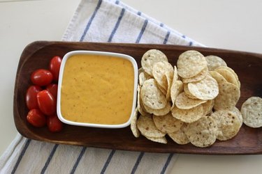 Homemade cheese dip