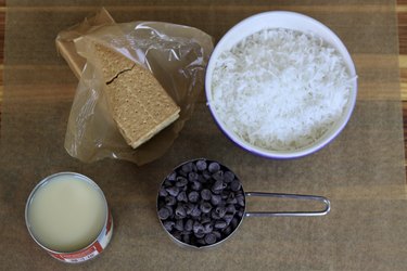 ingredients for coconut snowball cookies