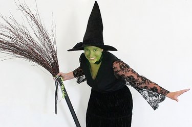 finished witch costume