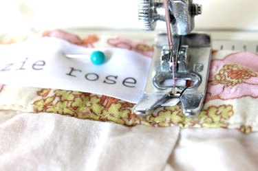 sew with a sewing machine