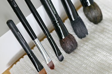 how to clean makeup brushes tutorial