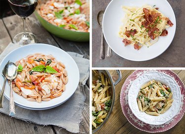 3 easy pasta dishes