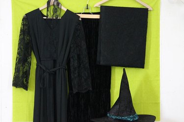 witch costume materials