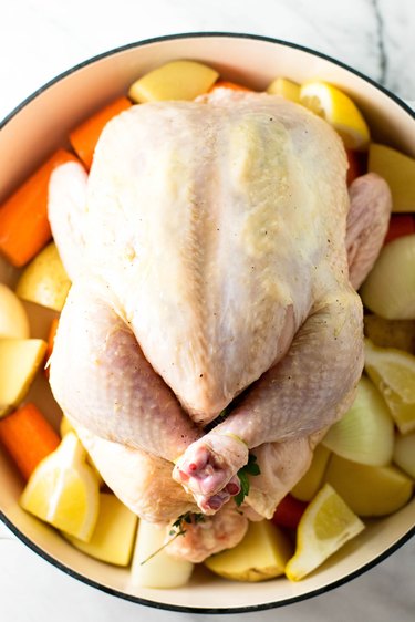 How to roast a 7-pound chicken