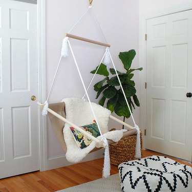 How to make a hanging hammock chair