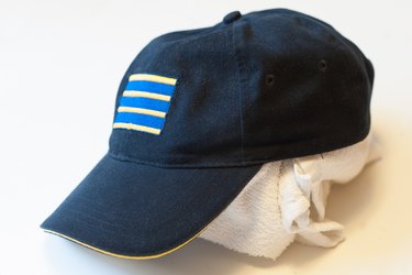 how to shape a baseball cap