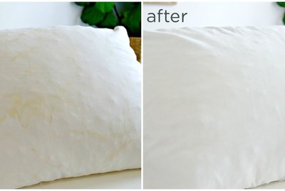 how to clean bed pillows
