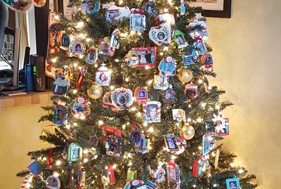Christmas Tree Spotlight: Sharon Kotz Albers' Tree of Memories