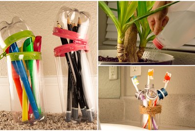 10 Brilliant Ways to Reuse Plastic Bottles