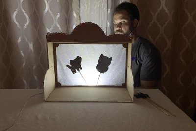 DIY Shadow Puppet Theater Box