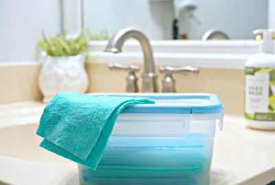 DIY Reusable Cleaning Wipes