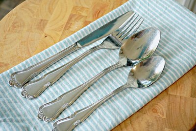 how to remove scratches from silverware