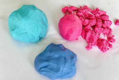 Moon Sand Play Dough