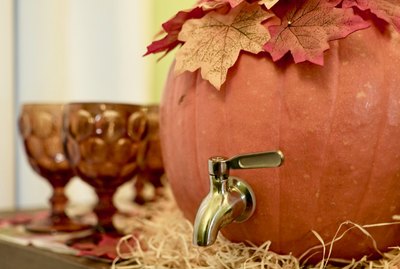 DIY Pumpkin Keg