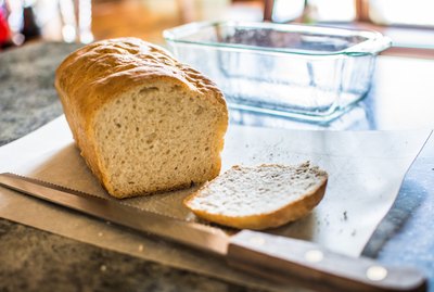 Close-Up Of Bread On Table