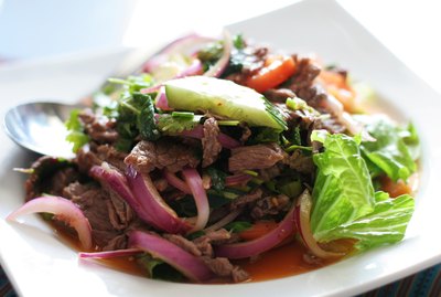 Thai beef salad (Yum Nua)
