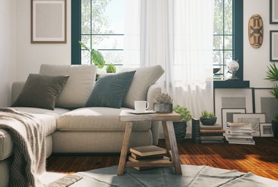 Sunny living room