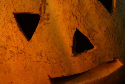 Carved pumpkin