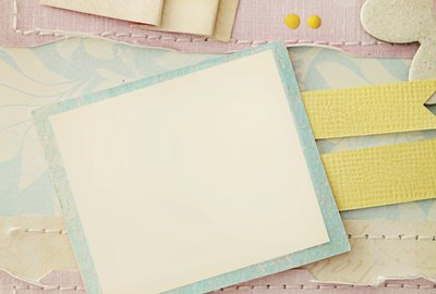 scrapbooking card
