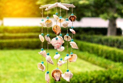 seashell wind chime