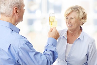 Champagne toast